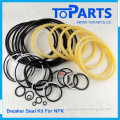 NPK 16XA hydraulic breaker seal kit spare parts rock hammer repair kits
